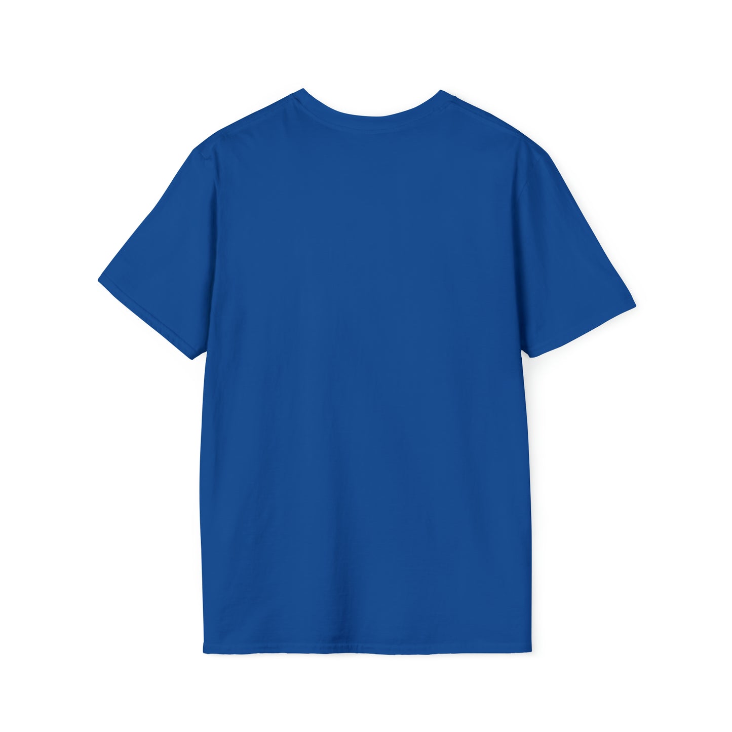 Unisex Softstyle T-Shirt - Blue Logo - Journey to Memphis