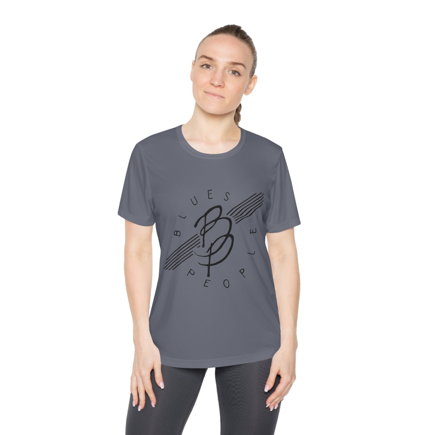 Ladies Competitor Tee - Black Logo