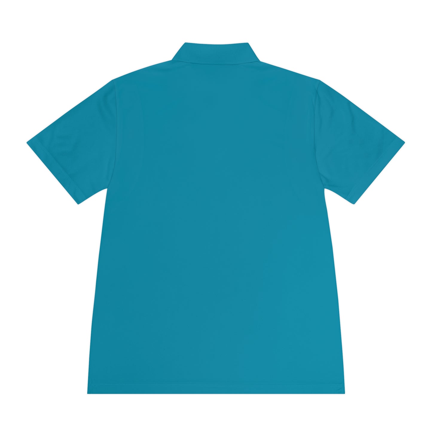 Men's Sport Polo Shirt - Blue Logo