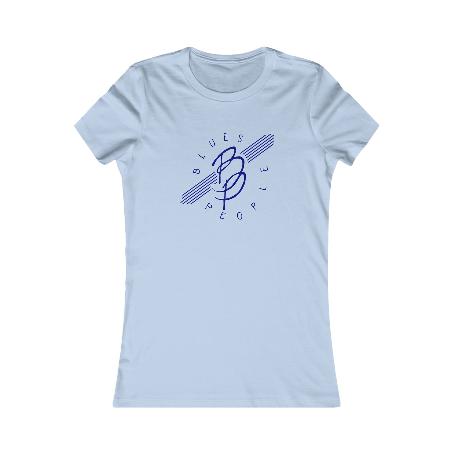 Ladies Favorite Tee - Blue Logo