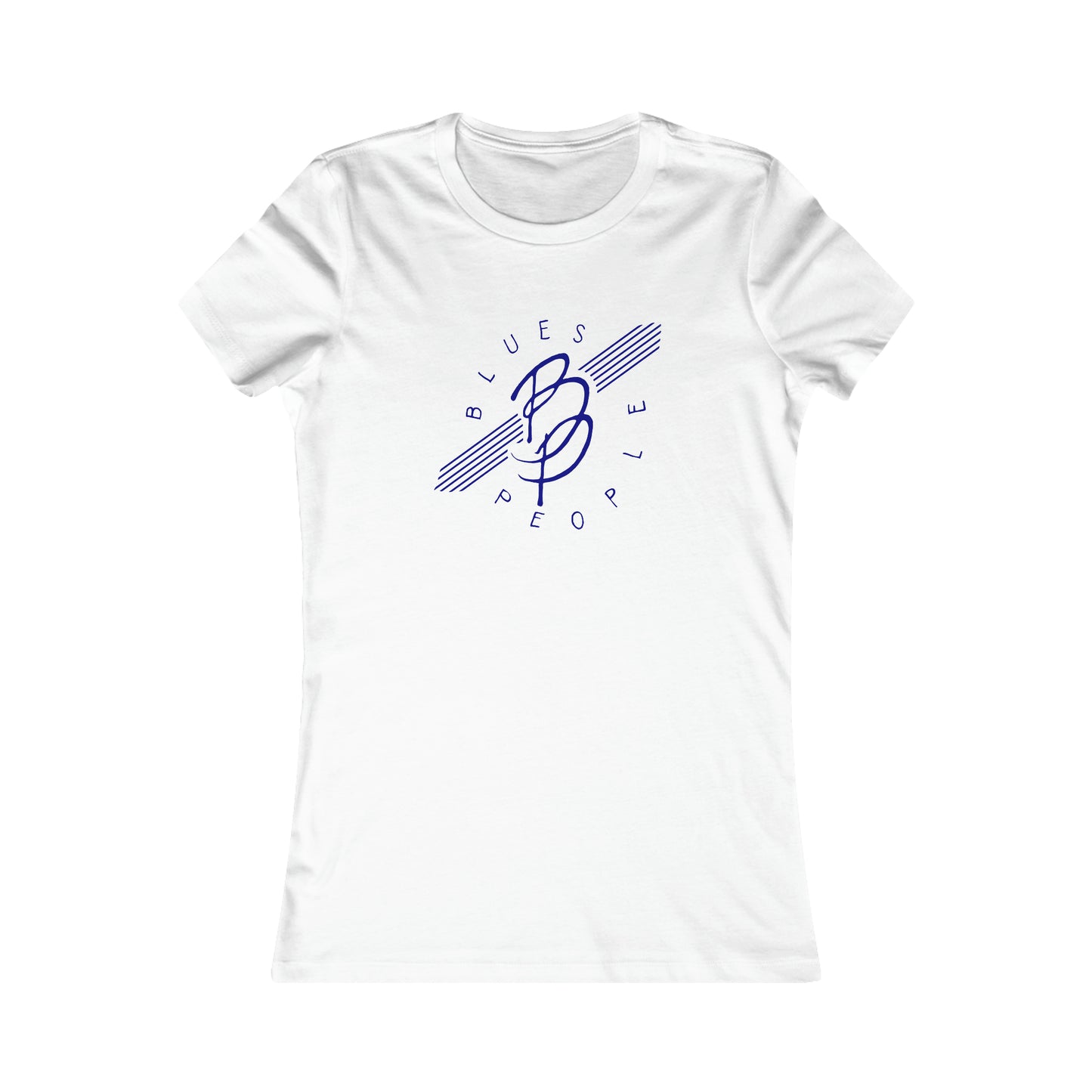 Ladies Favorite Tee - Blue Logo