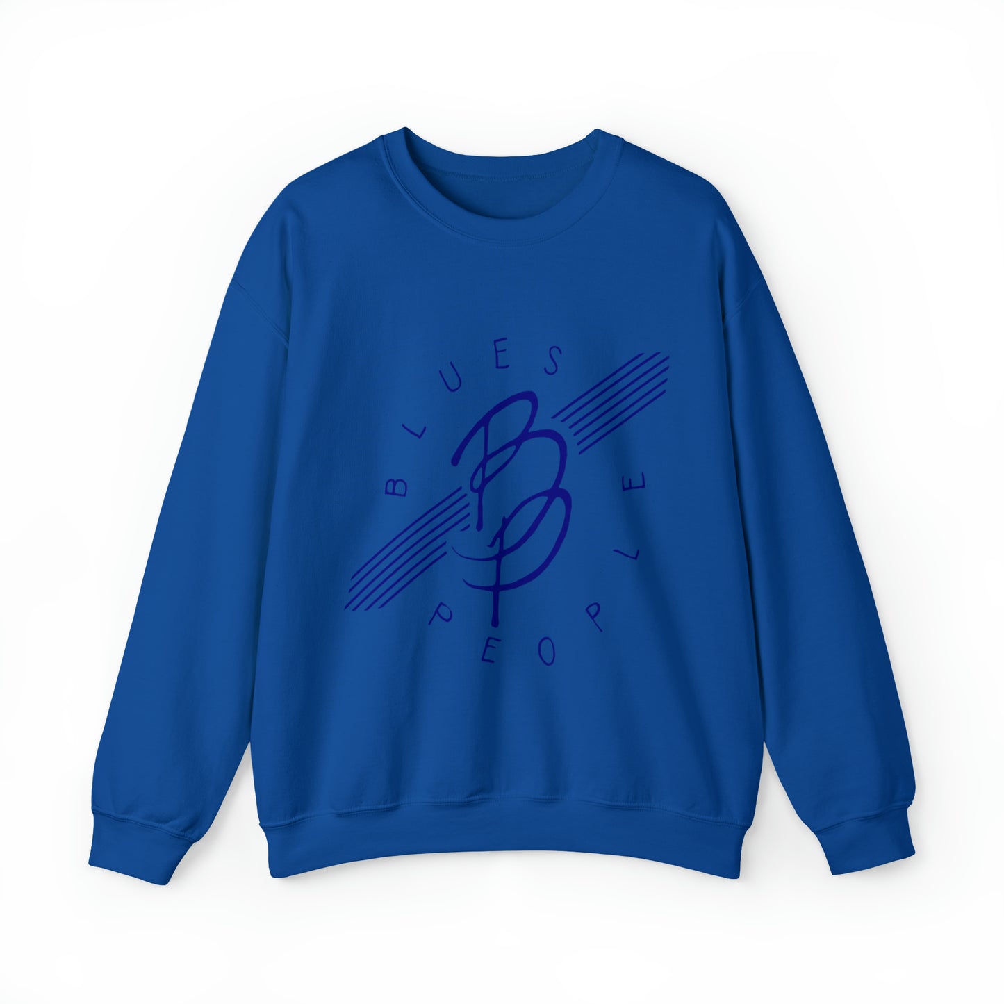 Unisex Heavy Blend™ Crewneck Sweatshirt - Blue Logo