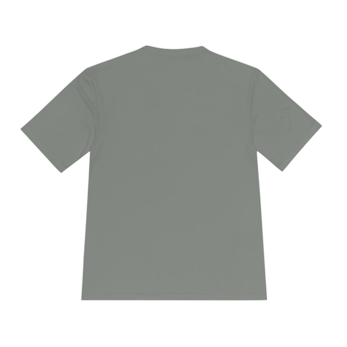Unisex Moisture Wicking Short Sleeve T-Shirt - Blue Logo