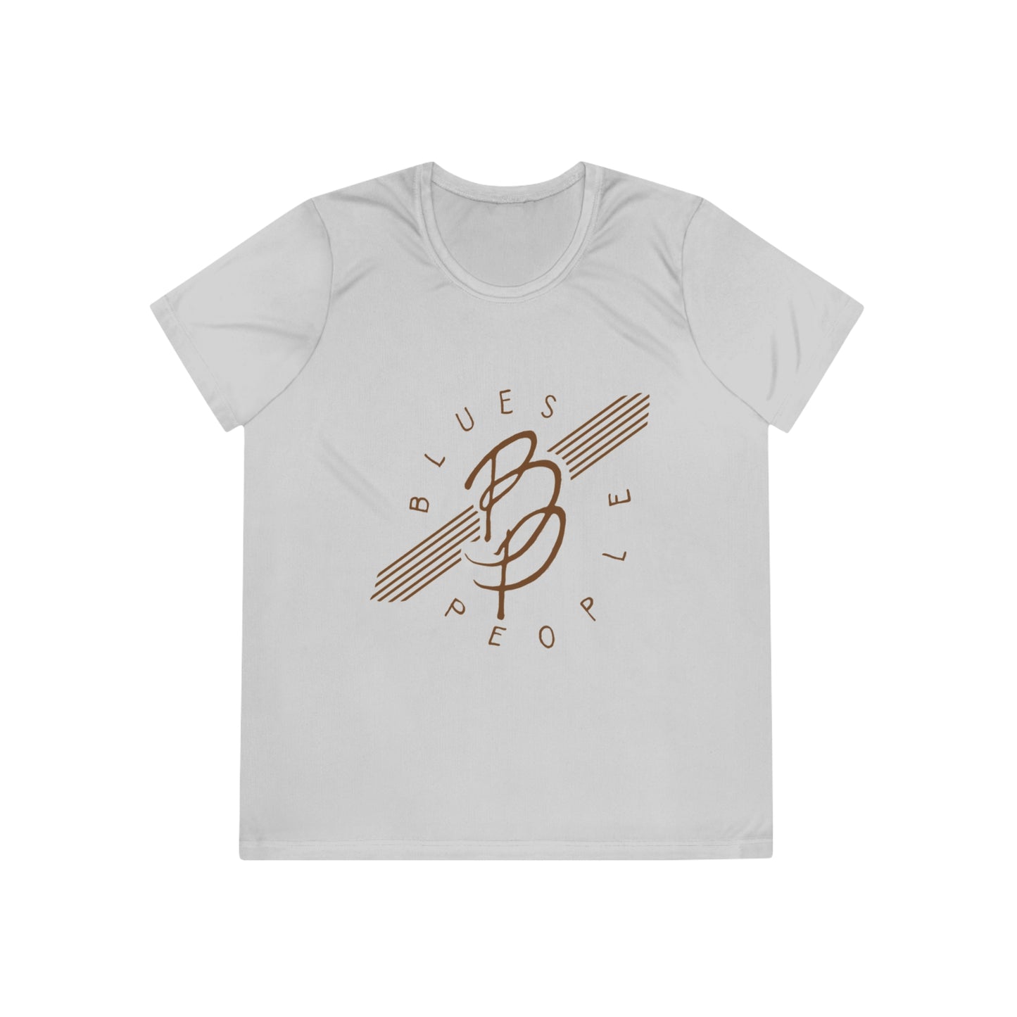 Ladies Competitor Tee - Brown Logo