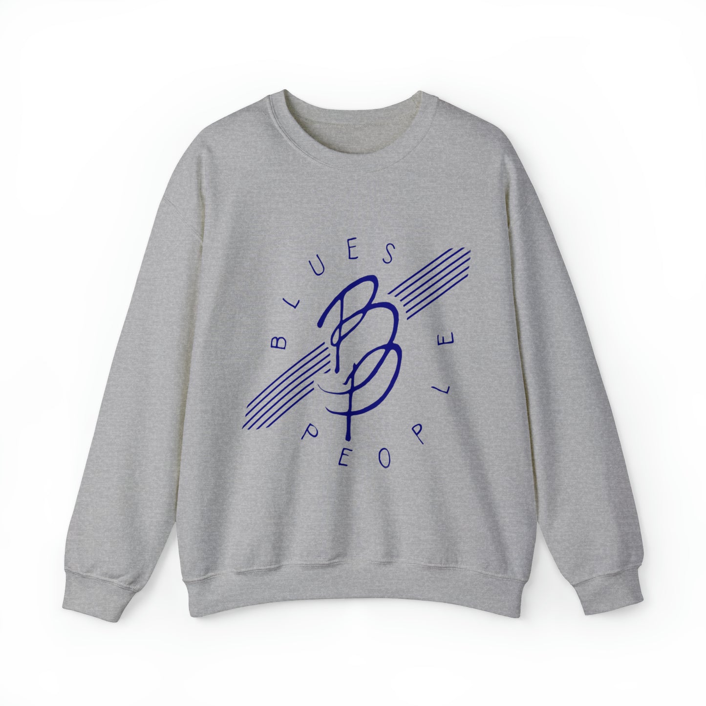 Unisex Heavy Blend™ Crewneck Sweatshirt - Blue Logo