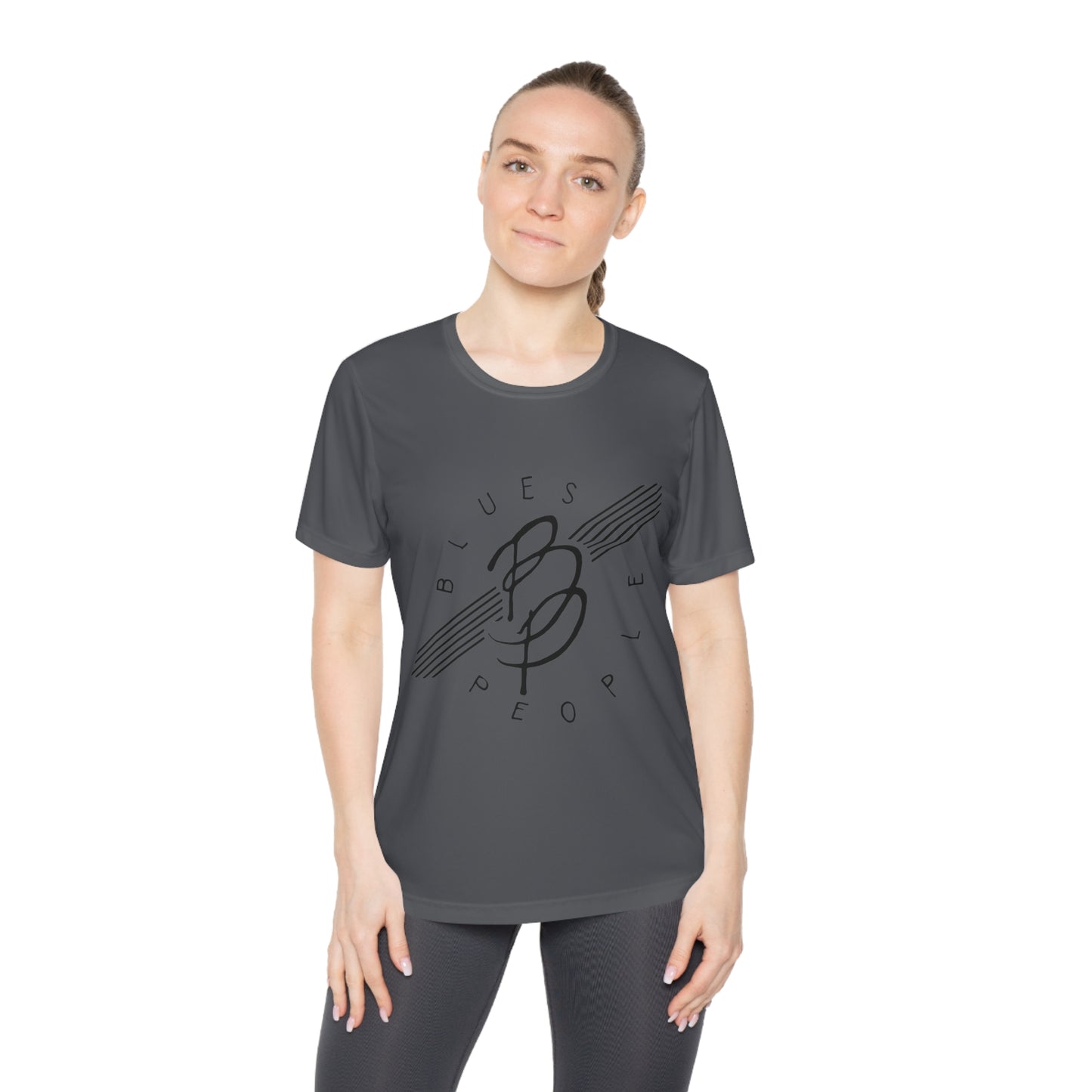 Ladies Competitor Tee - Black Logo